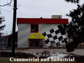 Commercial roofing, industrial roofing, commercial window, door, and seamless gutter instalation